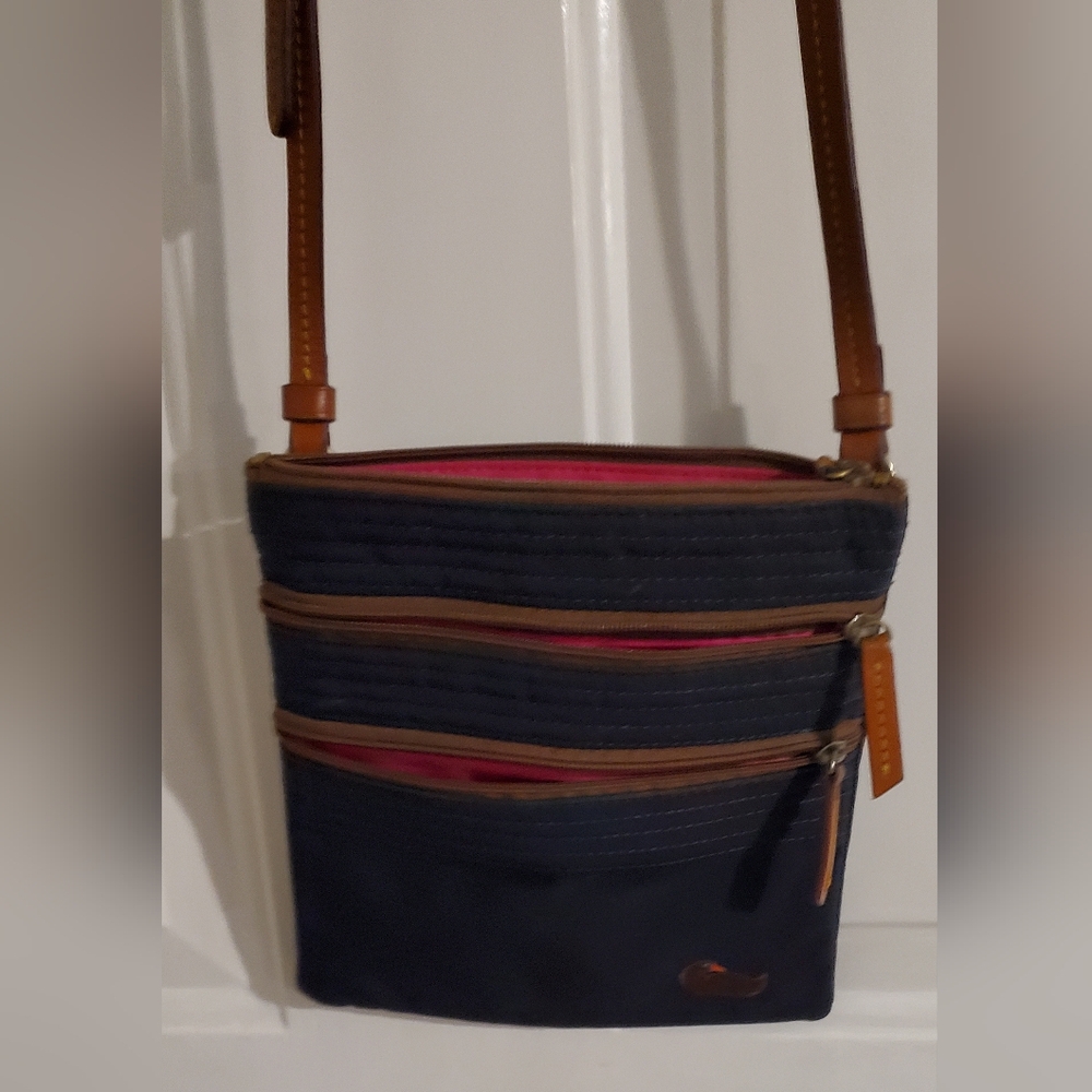 Dooney & Bourke Nylon Navy Crossbody Bag